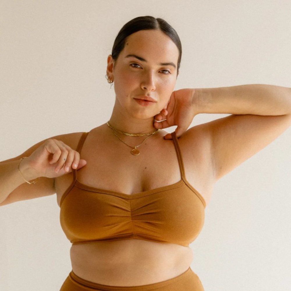 Shop ARQ Zelda Bandeau Pecan